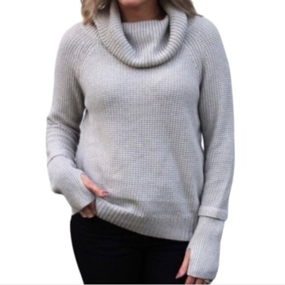 Sweater 41 Hawthorn Cowl Neck Cable Knit CREAM WOMEN'S WOMAN'S SIZE Medium - Picture 1 of 9